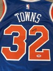 Karl Anthony Towns New York Knicks Autograph Signed Jersey  Psa Coa