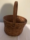 Extra Large Handmade Longaberger Basket Handwoven 1991 Usa Ohio Swinging Handle