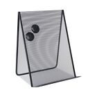 Universal 20027 Metal Mesh 35 Sheet Cap Free Standing Document Holder - Black