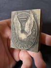 Wwii Us Savings Bonds Advertisement Wood   Metal Printing Block Ink Stamp War
