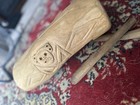 Taino Caribbean Mayohuacan Traditional Drum Guayacan Wood Maquetaurie