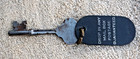 Vintage Hotel Skeleton Key   Fob No Hotel Name Rooms 222  St Joseph Mo