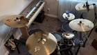 Beautiful Zildjian Avedis Custom 7 Pc Set W  Carry Bag - Euc 
