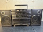 Sony Cfd   460 Boombox Cd     Dual Cassette     Am fm     Graphic Eq  Works Great Vtg