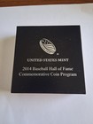 2014 National Baseball Hall Of Fame Proof Silver Dollar W  Flip To Fuzzie Case