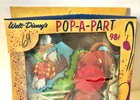 Vintage 1950 s Walt Disney Pop-a-part Game In Original Box Possibly Incomplete 
