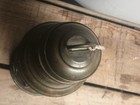 Vintage Perko Marine Lamp Nautical Ship Lantern Chrome Clear Glass Fuel W chain