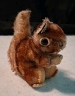 Vintage Steiff Mohair  perri  Squirrel Stuffed Animal 3 1 2  Tall