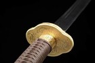 Folded Steel Blade Handmade Ox Tail Qing Dao Chinese Sword Martial Arts Training