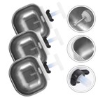 3pcs Small Feeder Water Bowl Practical Water Feeder Pets Rabbits Animals
