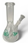 Cheech Marin   Tommy Chong Signed Glass Bong 6   jsa 