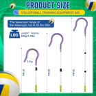 Silipull Adjustable Volleyball Spike Trainer With Question Mark Hook Volleyball