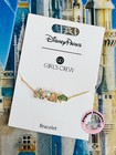 2026 Walt Disney World Parks 4 Parks Icons Gold Bracelet By Girls Crew New