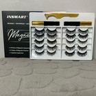 New - 10 Pairs Magnetic Eyelashes With 2 Magnetic Eyeliner Kit With Tweezers