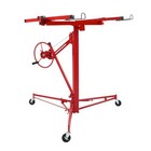 11  Drywall Rolling Lifter Panel Hoist Jack Caster Construction Lockable Tool Us