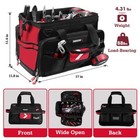 Arrow 17  Large Tool Bag For Men Heavy Duty With Waterproof Hard Base 36 Pockets