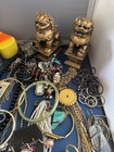 Antique Vintage Junk Drawer Jewelry Estate Sale Find Lot Q-2