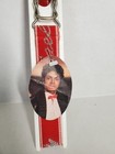 Vintage Michael Jackson Stretch Belt Red   Metallic Silver Thread Lee 1984 - New