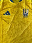 Adidas Ukraine Home Men s Stadium Soccer Jersey 26 27 - Yellow blue