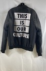 Fall Out Boy This Is Our Culture Bomber Jacket Black Band Merch Men s Size M