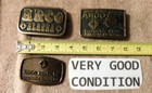 Arco Alantic Richfield Trans Alaska Pipeline Prudhoe Bay Brass Belt Buckle Get 3