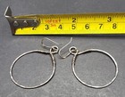 Vintage  Antique Sterling Silver 0 925 Earrings Stamped