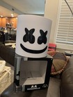 Marshmello Dj Premium Light Up Helmet Spirit Halloween Costume Used Once