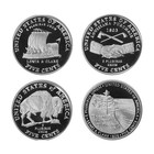 2004 - 2005 S Jefferson Nickel Proof Westward Journey 4 Coin Run