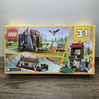 New Sealed Retired Lego Creator 31098  Cabin  Lake  Boat  Fishing  Outdoors      