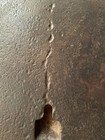 Antique Vtg Cast Iron Wood Stove Eye Burner Cover  Lid 8 5 16   