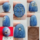 Sassanian Ancient Rare Roman Old Carved  Stone Engraving  Sphinx Bead