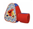 Pop Up Sesame Street Elmo s Clubhouse Pop Up Play Tent  Ages 3-7 New In Box 