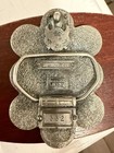 Vintage 1988 The Great American Buckle Co Buffalo Nickel Coin Belt Buckle 332
