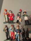 Vintage  Lot Of 21 Lead Metal Figures Mixed Lot
