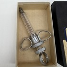 Vintage Bd Multifit 10cc Glass Syringe With 3 Finger Ring Luer Lock Tip W  Box