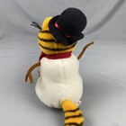 Garfield Cat Plush 11  Christmas Snowman Hat Red Scarf Vintage 1981 Dakin