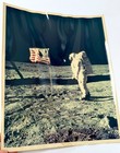 Vintage Nasa Apollo 11 Photo 1969 Buzz Aldrin Moon  visor  Armstrong Kodak Paper