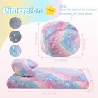 Comax Bean Bag Chair For Kids Unicorn Convertible Toddler Bed Children Bean
