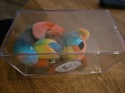 1999 Salvino s Bammers Brett Favre Tie Dye Plush Beanie Bear W original Tags