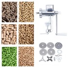 Manualfeed  Household Small Manual Fish Poultry Bird Feed Pellet Making Machine