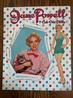 Jane Powell Cut-out Dolls 1952 Uncut Whitman Vintage Celebrity Paper Doll Book