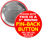Donald Trump 2024 Presidential Political Campaign Pin-back Button - 3  Round