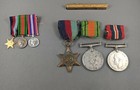 Lot Of 3 Medals With Matching Smaller Presentation Medals