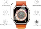 3 Pack Tempered Glass Screen Protector For Apple Watch Ultra 49mm Full Cover