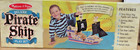 Melissa   Doug Deluxe Wooden Pirate Ship Play Set   2161