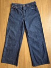 1970s San Francisco Riding Gear High Rise Wide Legged Jeans Size 36x30 Wally 