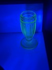 Antique Uranium Glass Salt Shaker