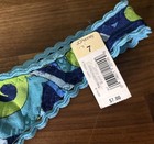 Vtg Thong Panties Second Skin Delicates Jcpenney Lace Back Mesh Geometric Sz 7