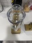 Starbucks Barista Clear Plastic Reusable Craft Cup W  Lid 