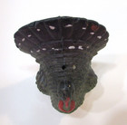 Vintage 1960 s Unused Thanksgiving Gurley Purple Turkey Old 4 25  Tavern Candle